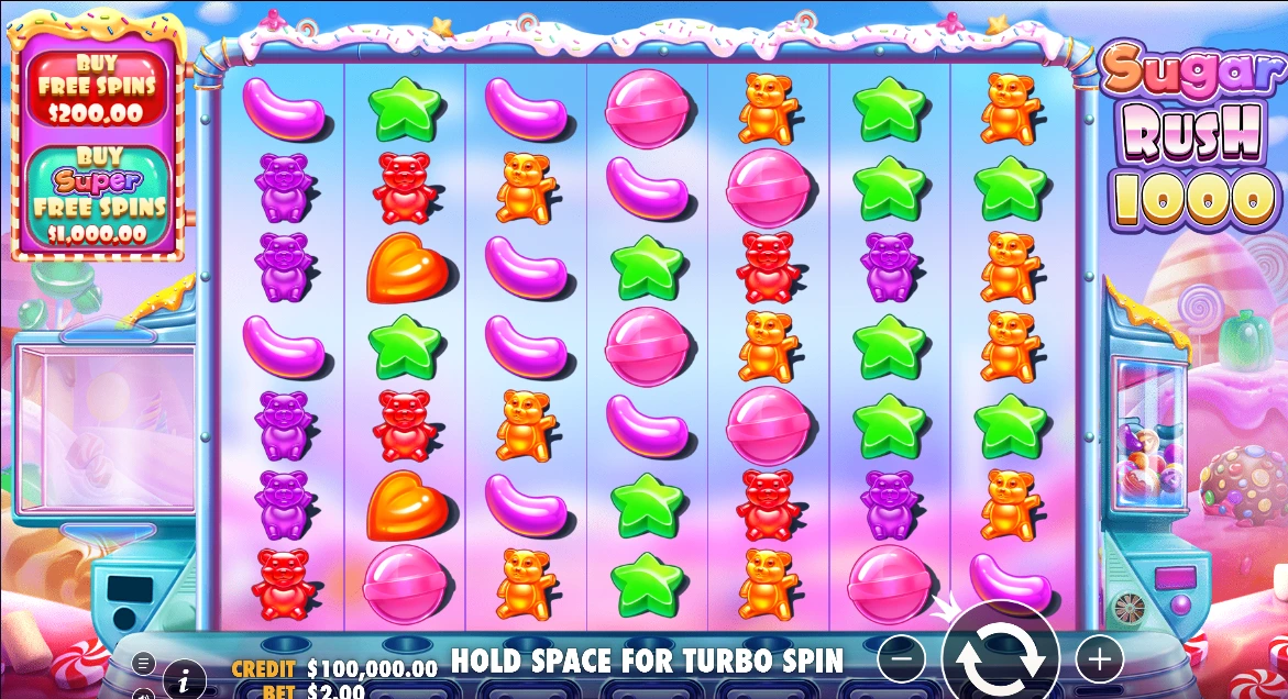 sugar rush 1000 demo main page